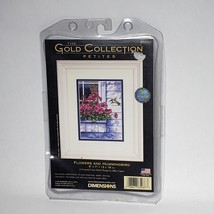 Dimensions Gold Collection Petites Flowers &amp; Humming 65037 Cnt Cross Stitch Kit - £28.95 GBP