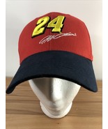 Jeff Gordon #24 NASCAR Baseball Cap Hat Kellogg&#39;s Racing One Size Strapback - £5.46 GBP