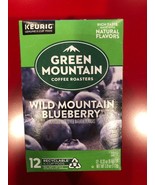 GREEN MOUNTAIN COFFEE ROASTERS WILD MOUNTAIN BLUEBERRY MED ROAST KCUPS 12CT - £11.79 GBP