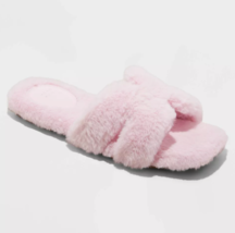 A New Day Damen Sage Blush Pink Super Weiche Slide Hausschuhe - $8.96