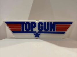 Top Gun Maverick Movie Logo Sign 3D Printed Wall Art Decor Emblem Plaque - $13.71