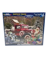 Santa&#39;s Truck FORD Red Pick-Up 1000 pc Christmas Puzzle Licensed Robert ... - £15.02 GBP