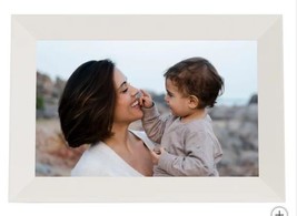 Aura Digital Picture Frame White Photo Carver Stone 1280 x 800 HD Display - $2,795.80 MXN