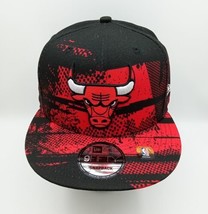 Chicago Bulls NBA New Era 9Fifty Red/Black Cap Snapback - $32.71