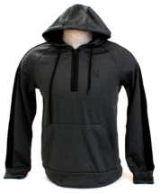 Spyder Active ProWeb Gray 1/4 Zip Tech Fleece Hoodie Men&#39;s S NWT - £70.44 GBP