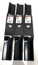 3 Made in USA High Lift Blades For Murray 92117, 92117E701, 92117E701MA 92117E7D - £15.62 GBP