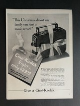 Vintage 1939 Kodak Cine-Kodak Video Camera Full Page Original Ad 723 - £5.53 GBP