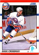 1990 Doug Crossman Score #59 NHL NY Islanders Hockey Card - £4.05 GBP