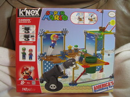 K&#39;nex Super Mario Cannon building set. Unopened. Ages 8+. 2013.  Nintendo. - £120.66 GBP