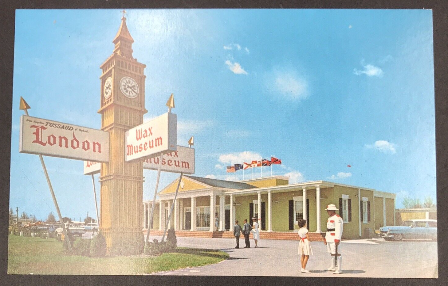 Primary image for Vintage London Wax Museum St Petersburg Beach FL Florida Postcard Koppel Color