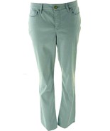 NYDJ Desert Willow Green Sheri Slim Lift & Tuck Denim Jeans Plus Size 28W NWT - $76.50