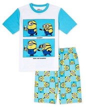 Minions Rise Of Gru Despicable Me Comfort Pajamas Sleepwear Set Boys Sz. 6-7 $30 - £12.01 GBP