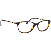 Chanel Eyeglasses 3221-Q c.714 Dark Havana/Gold Semi Cat Eye Italy 51[]1... - $349.99