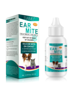 Dog Ear Cleaner Pet Ear Cleaning Oil Softens The Ear Canal, Removes Mites - $13.99