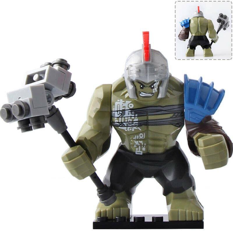 Hulk With Armor Marvel Thor Ragnarok Minifigure Custom Toys Gift