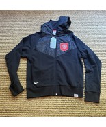 NEW! Nike Manchester United Hoodie Black Mens Size Md - $115.09 CAD