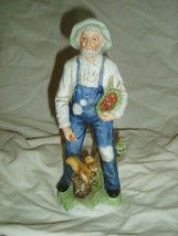 Homco Old Farmer Figurine Home Interiors &amp; Gifts 1409 - £7.99 GBP