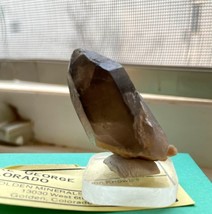Golden Minerals Dan Knowles Black Quartz Microline Tag Lake George COLORADO - $44.44