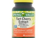 Spring Valley Tart Cherry Extract Vegetarian Capsules, 1200mg, 90 CounT. - £31.64 GBP