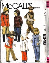 Vtg 1982 McCall's Pattern 8246 Child's Jacket, Pants & Knickers Size 2 UNCUT  - $12.00