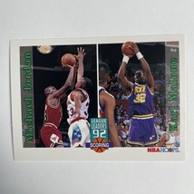 1992 Skybox Michael Jordan-Karl Malone League Leaders Scoring #320 - $1.27