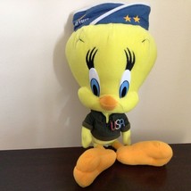 2003 Nanco Looney Tunes USA Air Force Tweety Bird 39cm Tall - $22.69