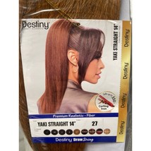 Destiny Women&#39;s Red Hair Pony tail 14&#39; long SKU 2131 - $15.00