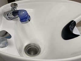 Socila Shampoo Bowl Blue Spray Head, Three-Function, Filter, High-Pressure, - £32.61 GBP