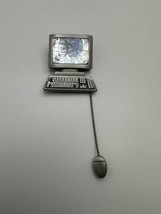 Vintage Computer and Mouse Brooch Pin by JJ BB9 - $15.84