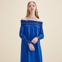 MAJE Resky Off the Shoulder Dress Women Size 1 ( Small ) - £67.91 GBP