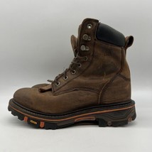 Cody James 8&quot; Decimator Soft Toe Work Boot Brown Men&#39;s Size 12 D - £43.52 GBP