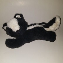 Little Miracles Black White Skunk Plush Lovey Stuffed Animal Toy SOFT - £9.43 GBP