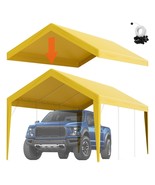 VEVOR Carport Replacement Canopy Cover 10 x 20 ft, Garage Top Tent Shelt... - $119.99