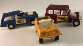 Vintage Tootsietoys Lot Diecast Cars Bimini Buggy Sport Ranch Amphibious Vehicle - $11.87