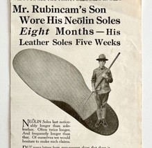1917 Goodyear Neolin Soles Shoes Advertisement Boy Scout Theme LGADYC4 - £8.84 GBP
