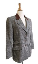 Vintage 90s Simonetta Youth Girl/Young Adult wool Tweed Jacket made in I... - £52.97 GBP