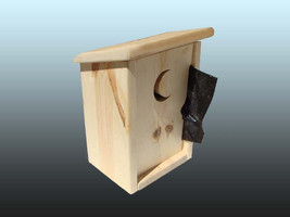 Outhouse Trash Bag Roll Dispenser, Single Roll TP Holder, Shabby Chic - $42.00