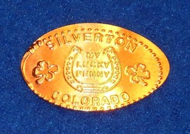 BRAND NEW RADIANT SILVERTON COLORADO MY LUCKY PENNY TRINKET HORSESHOE CL... - £3.98 GBP