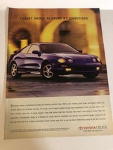 1996 Toyota Celica Vintage Print Ad Advertisement pa14 - £5.40 GBP