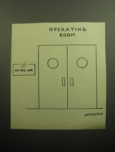 1958 Cartoon by James Stevenson - Operating Room On The Air - £14.65 GBP