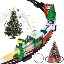 Christmas Electric Train Set Around The Christmas Tree Train Toy Set wit... - $95.27