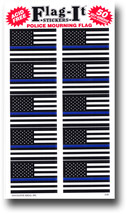 Thin Blue Line (USA) 50 Count Sticker Pack - $6.30