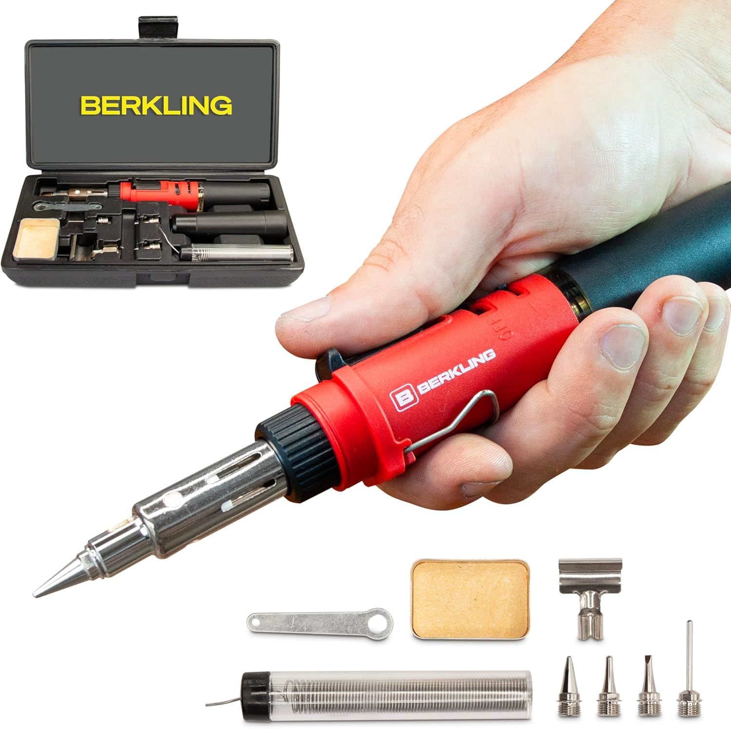 BSG-568 Butane Soldering Iron Kit - Self-Ignite, Instant Start, Portable... - $102.66