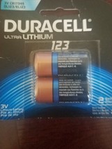 Duracell 123 High Power Lithium 3 Volt Battery 2 Pack - - - £19.38 GBP