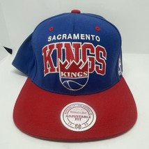 NBA Sacramento Kings Mitchell and Ness Hardwood Classics Snapback Hat - $26.88