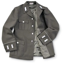 Authentic East German Army Uniform Jacket Army Surplus 100% Wool Outer M... - $557.28 MXN