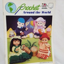 Crochet Around The World Dolls Harold Mangelsen 1984 Booklet - $9.99