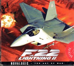 Novalogic F22 - F-22 Lightning Ii The Art Of War - Pc Cd Windows - $4.90