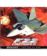 NOVALOGIC F22  - F-22 Lightning II The Art of War - PC CD  WINDOWS  - $6.60 CAD
