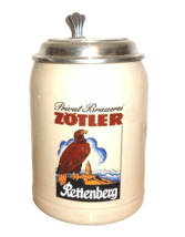 Zotler Martha Kitzmann Holzkirchen Rummel Munch 0.5L lidded German Beer Stein - £11.59 GBP